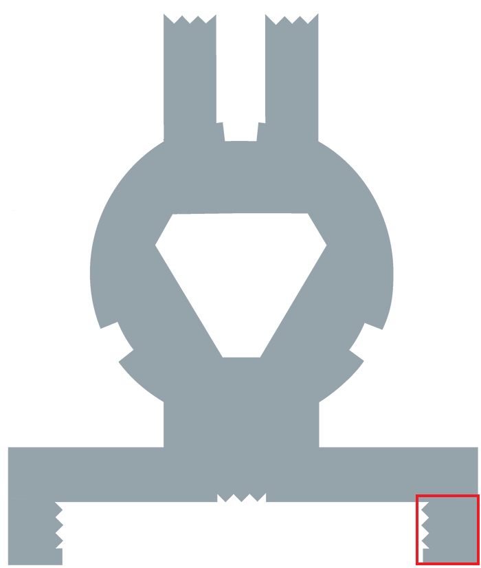 Science Library 6th floor Computer lab location map